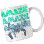 Casa si Gradina - Bucatarie si vesela - Cani si pahare - Cani si cesti - Cana Project Hail Mary Rocky Amaze Eridian Alien Engineer, alba, 330ml - Infinity.ro