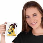 Casa si Gradina - Bucatarie si vesela - Cani si pahare - Cani si cesti - Cana Minions Marlena Despicable Minioni, alba, 330ml - Infinity.ro