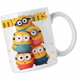 Casa si Gradina - Bucatarie si vesela - Cani si pahare - Cani si cesti - Cana Minions Despicable Minioni, alba, 330ml - Infinity.ro