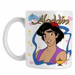Casa si Gradina - Bucatarie si vesela - Cani si pahare - Cani si cesti - Cana Aladdin Lampa Fermecata Ali Baba Aladin, alba, 330ml - Infinity.ro