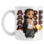 Casa si Gradina - Bucatarie si vesela - Cani si pahare - Cani si cesti - Cana Tyla Best Party Chibi, alba, 330ml - Infinity.ro