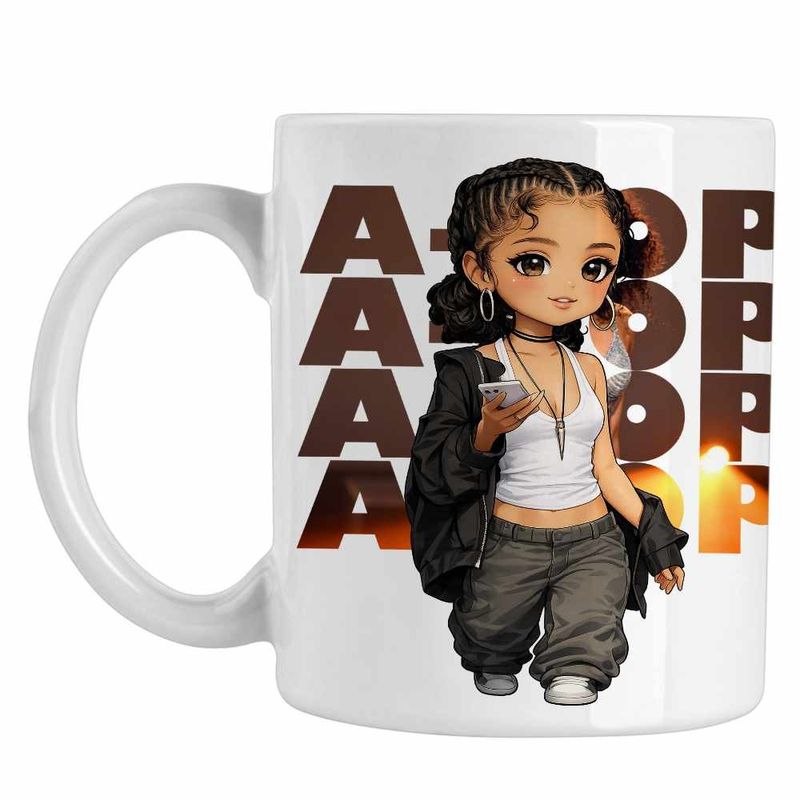 Casa si Gradina - Bucatarie si vesela - Cani si pahare - Cani si cesti - Cana Tyla Best Party Chibi, alba, 330ml - Infinity.ro