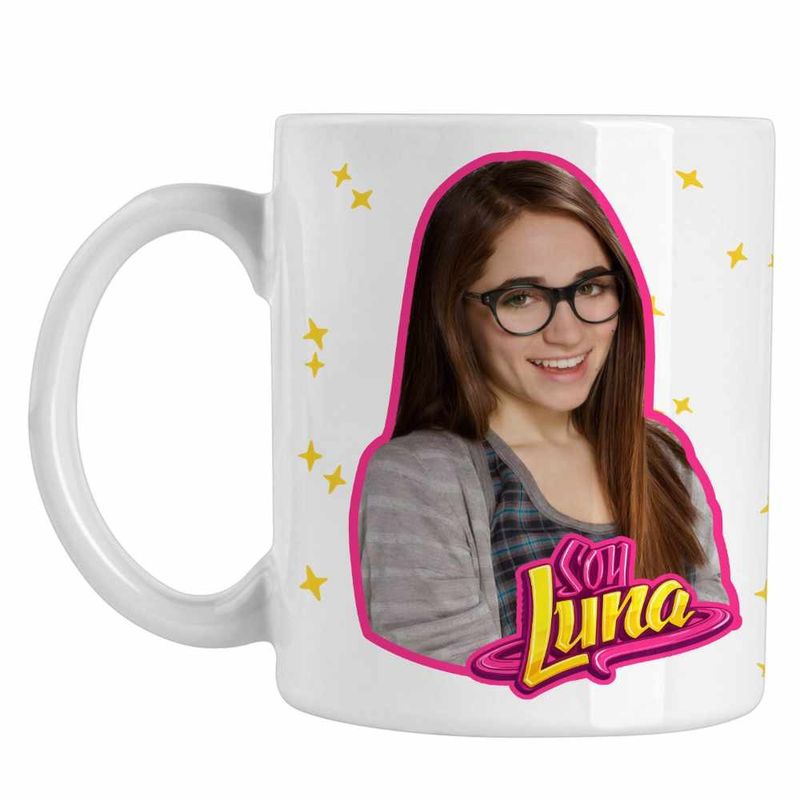 Casa si Gradina - Bucatarie si vesela - Cani si pahare - Cani si cesti - Cana Soy Luna Nina Simonetti, alba, 330ml - Infinity.ro