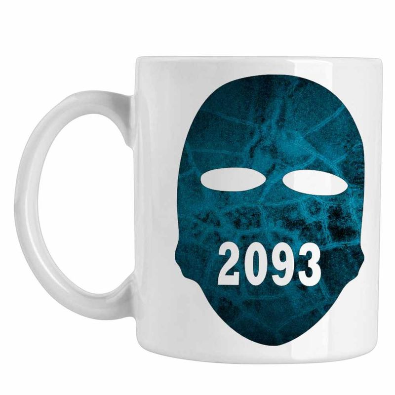Casa si Gradina - Bucatarie si vesela - Cani si pahare - Cani si cesti - Cana Yeat Party 2093 Trap Vibe, alba, 330ml - Infinity.ro