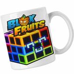 Casa si Gradina - Bucatarie si vesela - Cani si pahare - Cani si cesti - Cana Blox Fruits Creation Fruit Roblox Fructe, alba, 330ml - Infinity.ro