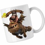 Casa si Gradina - Bucatarie si vesela - Cani si pahare - Cani si cesti - Cana Fishtlegs Meatlug How to train your dragon, alba, 330ml - Infinity.ro