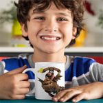 Casa si Gradina - Bucatarie si vesela - Cani si pahare - Cani si cesti - Cana Fishtlegs Meatlug How to train your dragon, alba, 330ml - Infinity.ro