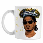 Casa si Gradina - Bucatarie si vesela - Cani si pahare - Cani si cesti - Cana Future Hendrix Rapper, alba, 330ml - Infinity.ro