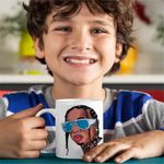 Casa si Gradina - Bucatarie si vesela - Cani si pahare - Cani si cesti - Cana Tyga Hip Hop Vibe, alba, 330ml - Infinity.ro