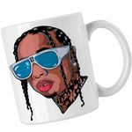 Casa si Gradina - Bucatarie si vesela - Cani si pahare - Cani si cesti - Cana Tyga Hip Hop Vibe, alba, 330ml - Infinity.ro