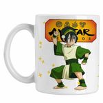 Casa si Gradina - Bucatarie si vesela - Cani si pahare - Cani si cesti - Cana Avatar Toph Bei Fong Legenda lui Aang Airbender, alba, 330ml - Infinity.ro