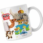Casa si Gradina - Bucatarie si vesela - Cani si pahare - Cani si cesti - Cana Steal a Brainrot Noobinis Roblox Meme, alba, 330ml - Infinity.ro