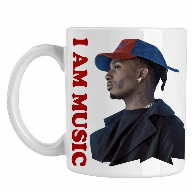 Casa si Gradina - Bucatarie si vesela - Cani si pahare - Cani si cesti - Cana Playboi Carti Shoota, alba, 330ml - Infinity.ro