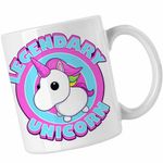 Casa si Gradina - Bucatarie si vesela - Cani si pahare - Cani si cesti - Cana Adopt Me Roblox Legendary Unicorn, alba, 330ml - Infinity.ro