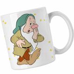 Casa si Gradina - Bucatarie si vesela - Cani si pahare - Cani si cesti - Cana Alba ca Zapada Somnorosul, alba, 330ml - Infinity.ro