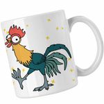 Casa si Gradina - Bucatarie si vesela - Cani si pahare - Cani si cesti - Cana Heihei Moana Vaiana Cocos, alba, 330ml - Infinity.ro