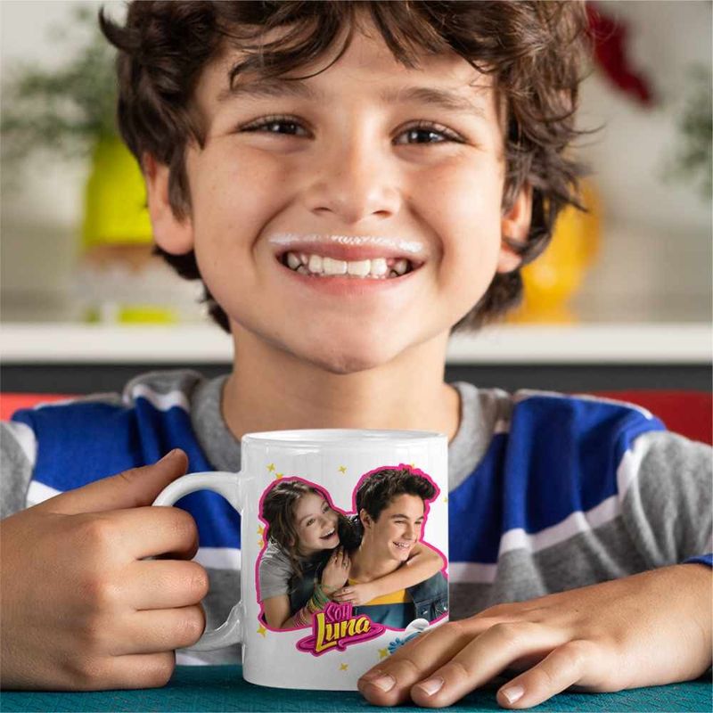 Casa si Gradina - Bucatarie si vesela - Cani si pahare - Cani si cesti - Cana Soy Luna Simon Love Valente, alba, 330ml - Infinity.ro