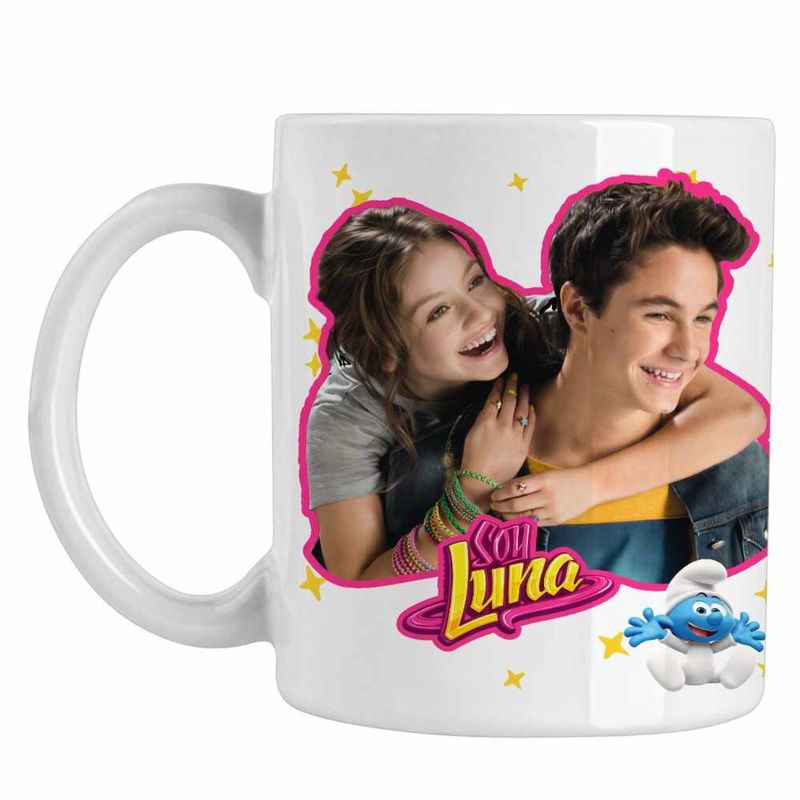 Casa si Gradina - Bucatarie si vesela - Cani si pahare - Cani si cesti - Cana Soy Luna Simon Love Valente, alba, 330ml - Infinity.ro