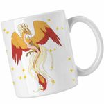 Casa si Gradina - Bucatarie si vesela - Cani si pahare - Cani si cesti - Cana Avatar Dragon Phoenix Korra Airbender, alba, 330ml - Infinity.ro
