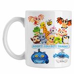 Casa si Gradina - Bucatarie si vesela - Cani si pahare - Cani si cesti - Cana Adopt Me Legendary Dragons Roblox, alba, 330ml - Infinity.ro