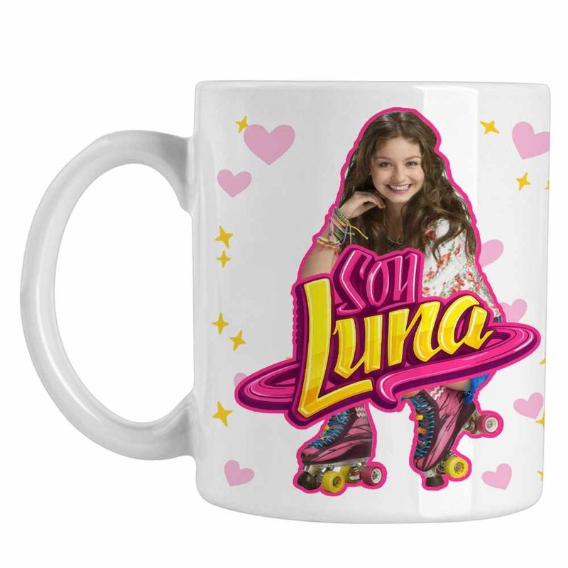 Casa si Gradina - Bucatarie si vesela - Cani si pahare - Cani si cesti - Cana Soy Luna Happy Life, alba, 330ml - Infinity.ro