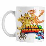 Casa si Gradina - Bucatarie si vesela - Cani si pahare - Cani si cesti - Cana Roblox Steal a Brainrot Dragon Meme, alba, 330ml - Infinity.ro
