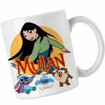 Casa si Gradina - Bucatarie si vesela - Cani si pahare - Cani si cesti - Cana Mulan Karate, alba, 330ml - Infinity.ro