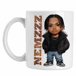 Casa si Gradina - Bucatarie si vesela - Cani si pahare - Cani si cesti - Cana Nemzzz Escape Chibi, alba, 330ml - Infinity.ro