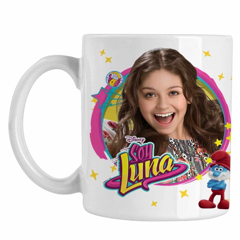 Casa si Gradina - Bucatarie si vesela - Cani si pahare - Cani si cesti - Cana Soy Luna Karol Sevilla, alba, 330ml - Infinity.ro