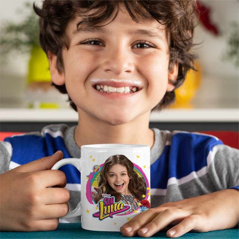 Casa si Gradina - Bucatarie si vesela - Cani si pahare - Cani si cesti - Cana Soy Luna Karol Sevilla, alba, 330ml - Infinity.ro