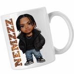 Casa si Gradina - Bucatarie si vesela - Cani si pahare - Cani si cesti - Cana Nemzzz Escape Chibi, alba, 330ml - Infinity.ro