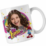 Casa si Gradina - Bucatarie si vesela - Cani si pahare - Cani si cesti - Cana Soy Luna Karol Sevilla, alba, 330ml - Infinity.ro
