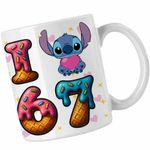 Casa si Gradina - Bucatarie si vesela - Cani si pahare - Cani si cesti - Cana Six Seven Love Stitch Ciocolata Valentines Day 67 CoolTrend, alba, 330ml - Infinity.ro