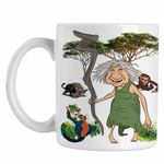 Casa si Gradina - Bucatarie si vesela - Cani si pahare - Cani si cesti - Cana The Croods Buni Bunica Famlia Crood Epoca de Piatra CoolTrend, alba, 330ml - Infinity.ro