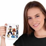 Casa si Gradina - Bucatarie si vesela - Cani si pahare - Cani si cesti - Cana Kendama Huntrix Zootopia Demon Hunters Judy K-pop CoolTrend, alba, 330ml - Infinity.ro