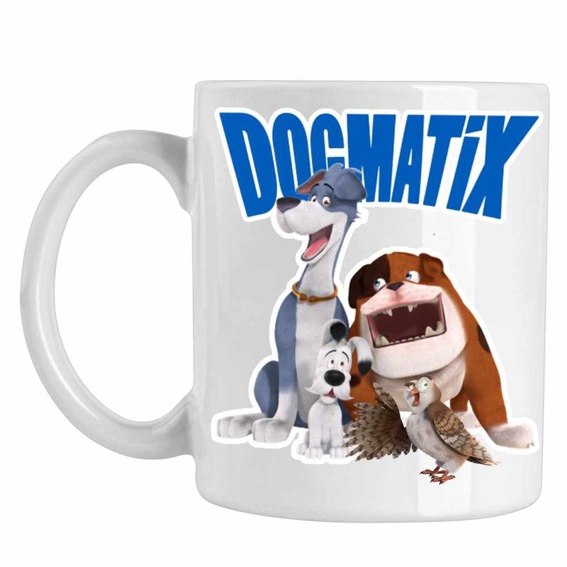 Casa si Gradina - Bucatarie si vesela - Cani si pahare - Cani si cesti - Cana Dogmatix Galia Aventuri Franta, CoolTrend, alba, 330ml - Infinity.ro