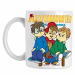 Casa si Gradina - Bucatarie si vesela - Cani si pahare - Cani si cesti - Cana Alvin Elevi Scoala Alvinnn Veveritele, CoolTrend, alba, 330ml - Infinity.ro