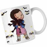 Casa si Gradina - Bucatarie si vesela - Cani si pahare - Cani si cesti - Cana Stranger Things Eleven Demogorgon Chibi CoolTrend, alba, 330ml - Infinity.ro
