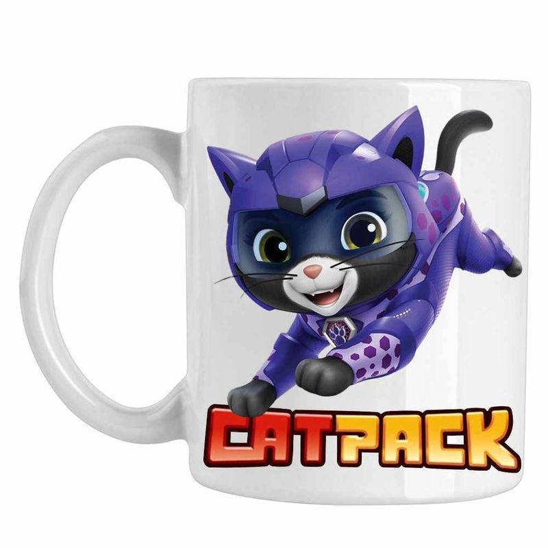 Casa si Gradina - Bucatarie si vesela - Cani si pahare - Cani si cesti - Cana Paw Patrol Cat Pack Shade Patrula Catelusilor, CoolTrend, alba, 330ml - Infinity.ro