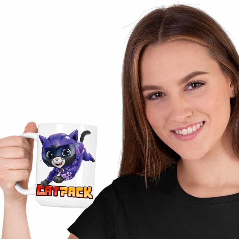 Casa si Gradina - Bucatarie si vesela - Cani si pahare - Cani si cesti - Cana Paw Patrol Cat Pack Shade Patrula Catelusilor, CoolTrend, alba, 330ml - Infinity.ro