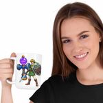 Casa si Gradina - Bucatarie si vesela - Cani si pahare - Cani si cesti - Cana Kendama Legend of Zelda Cavaler Epic Battle CoolTrend, alba, 330ml - Infinity.ro