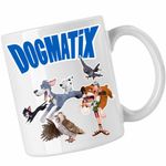 Casa si Gradina - Bucatarie si vesela - Cani si pahare - Cani si cesti - Cana Dogmatix Dream Team Asterix Obelix, CoolTrend, alba, 330ml - Infinity.ro