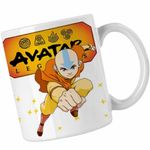 Casa si Gradina - Bucatarie si vesela - Cani si pahare - Cani si cesti - Cana Avatar Last Airbender Legenda lui Aang, alba, 330ml - Infinity.ro