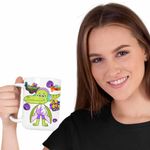 Casa si Gradina - Bucatarie si vesela - Cani si pahare - Cani si cesti - Cana Tim Rex Terri Dactyl Pterodactil Spatiu Dinozauri, CoolTrend, alba, 330ml - Infinity.ro