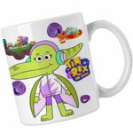 Casa si Gradina - Bucatarie si vesela - Cani si pahare - Cani si cesti - Cana Tim Rex Terri Dactyl Pterodactil Spatiu Dinozauri, CoolTrend, alba, 330ml - Infinity.ro