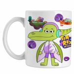 Casa si Gradina - Bucatarie si vesela - Cani si pahare - Cani si cesti - Cana Tim Rex Terri Dactyl Pterodactil Spatiu Dinozauri, CoolTrend, alba, 330ml - Infinity.ro
