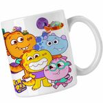 Casa si Gradina - Bucatarie si vesela - Cani si pahare - Cani si cesti - Cana Tim Rex Aventuri in Spatiu Dinozauri Spatiu Cosmos, CoolTrend, alba, 330ml - Infinity.ro