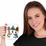 Casa si Gradina - Bucatarie si vesela - Cani si pahare - Cani si cesti - Cana Kendame Legendare Epic Game CoolTrend, alba, 330ml - Infinity.ro