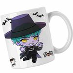 Casa si Gradina - Bucatarie si vesela - Cani si pahare - Cani si cesti - Cana Huntrix Demon Legende Saja Boys Jinu Kpop CoolTrend, alba, 330ml - Infinity.ro