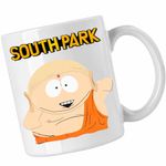 Casa si Gradina - Bucatarie si vesela - Cani si pahare - Cani si cesti - Cana South Park Calugar Budist Buddha, CoolTrend, alba, 330ml - Infinity.ro